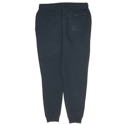 Gymshark Mens Black Jogger Trousers L Elastic Waist Casual