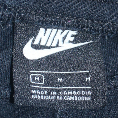 Nike Men's Black Jogger Trousers M Regular Fit Fleece Casual