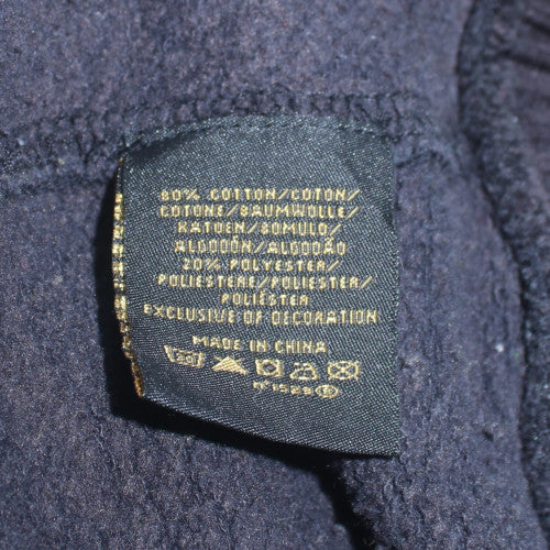 Ralph Lauren Men’s Blue Full Zip Sweatshirt 2XL Logo Heavyweight Cotton