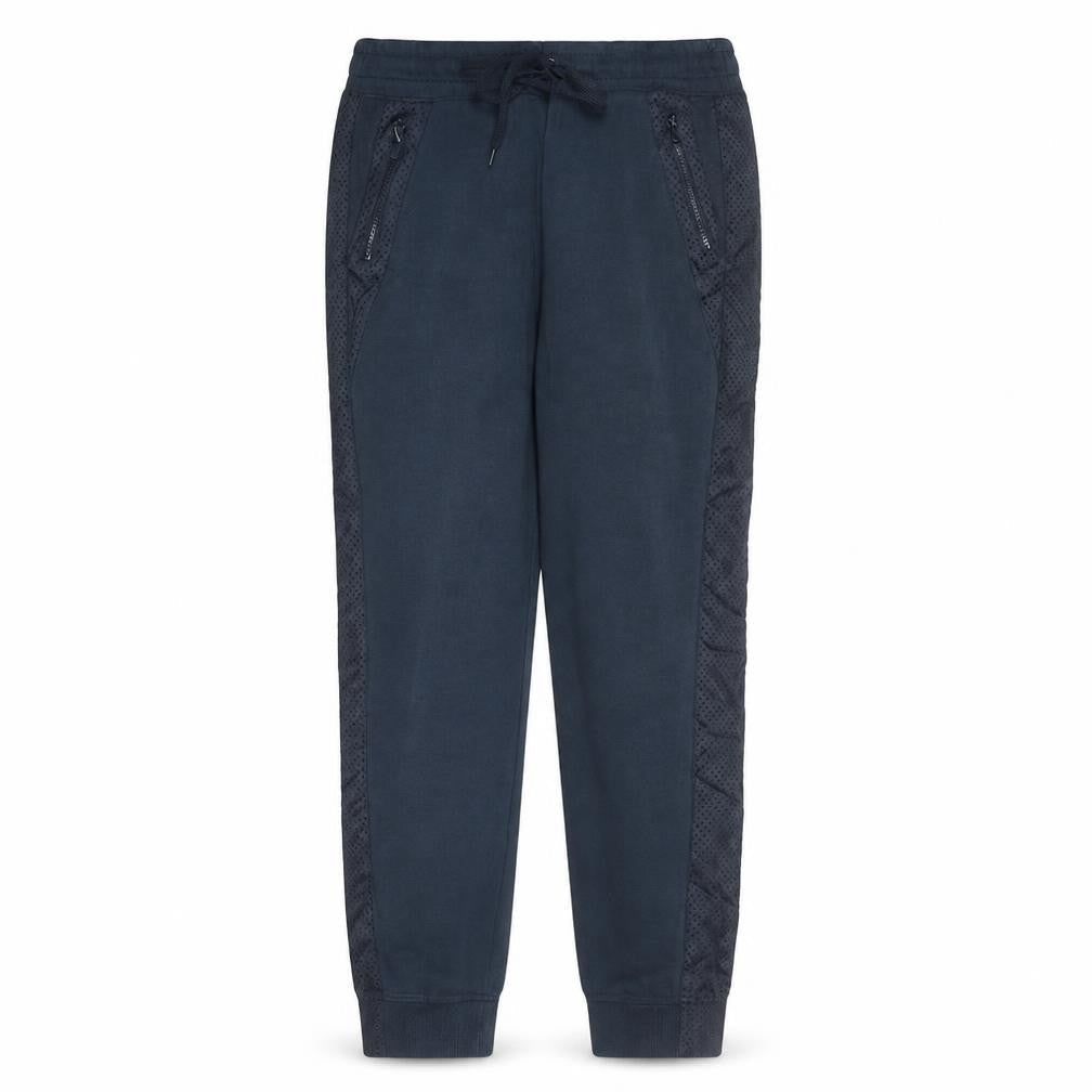 Nike Men's Black Cotton Blend Jogger Trousers Size L