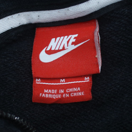 Nike Men's Black Full Zip Hoodie M Regular Fit Sportswear