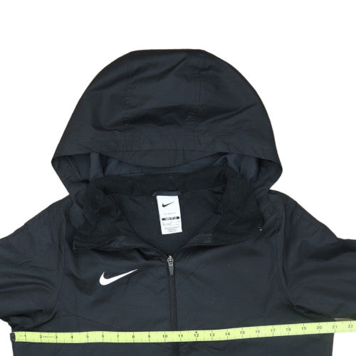 Nike Boys Black XL Windbreaker Hooded Storm-FIT Jacket