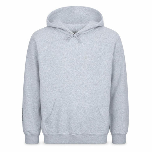 Canterbury Mens Grey Pullover Hoodie Size L Sports Fleece Rugby