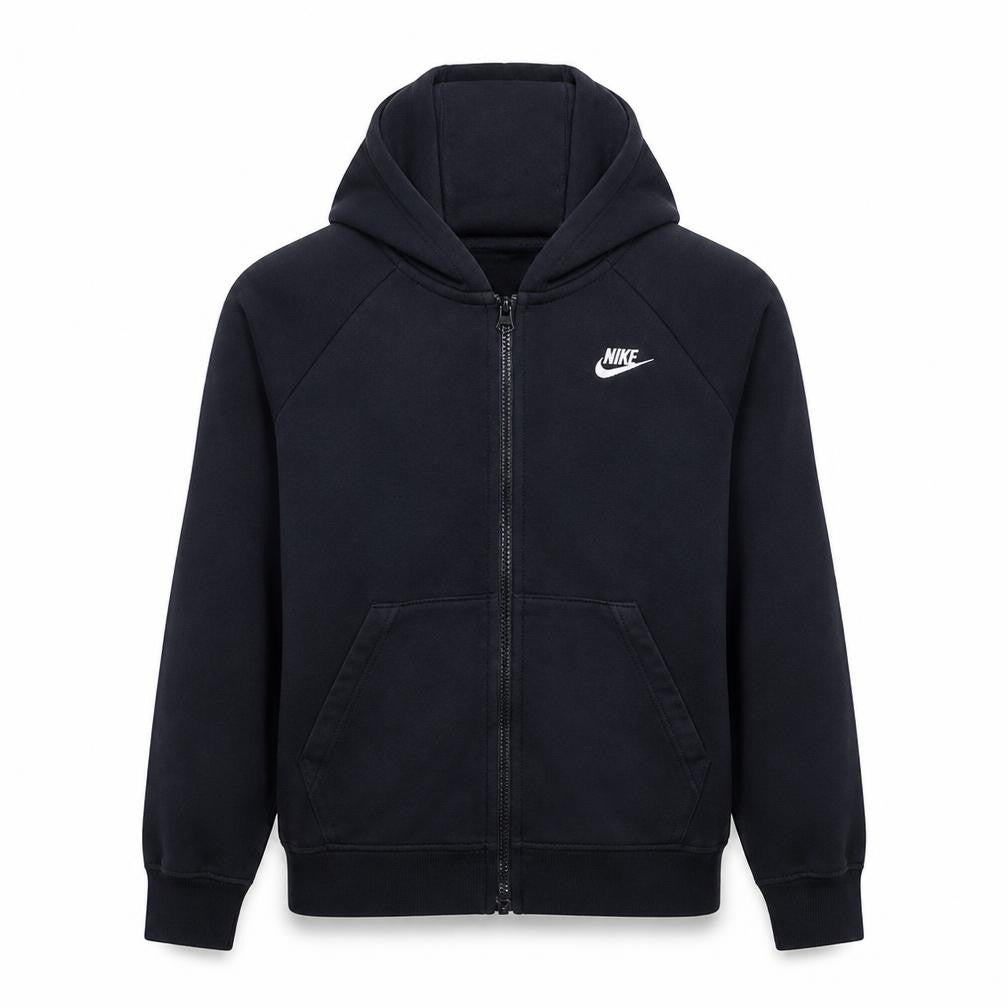 Nike Men's Black Full Zip Hoodie Size M Regular Fit Sportswear