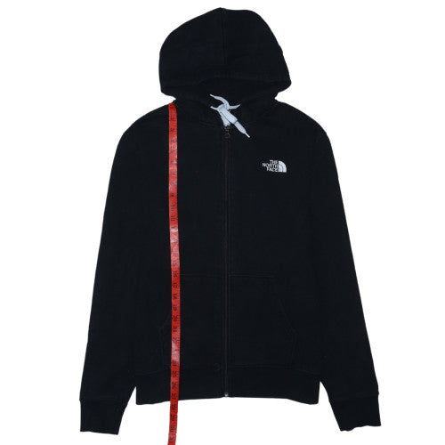 The North Face Men's Black Full Zip Cotton Hoodie Size L