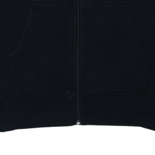 The North Face Men's Black Full Zip Cotton Hoodie Size L