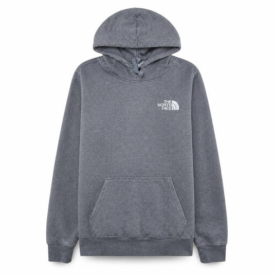 The North Face Men's Grey Pullover Hoodie Size M Outdoor Fleece