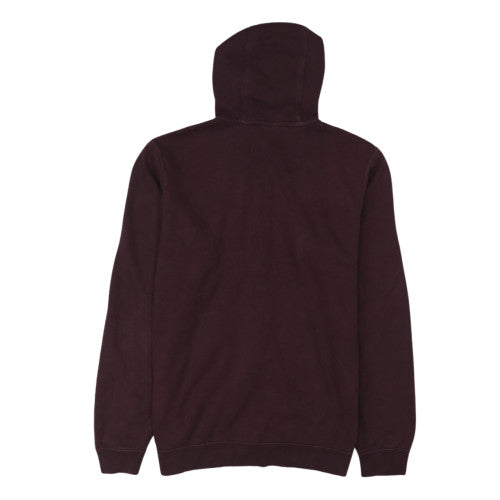 Nike Men's Brown Full Zip Hoodie Medium Fleece Sweatshirt