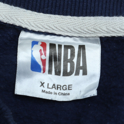 NBA Mens Blue XL Pullover Sweatshirt Graphic Crew Neck