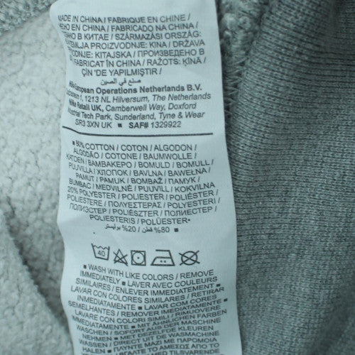 Nike Men's Grey XS Crew Neck Pullover Fleece Sweatshirt