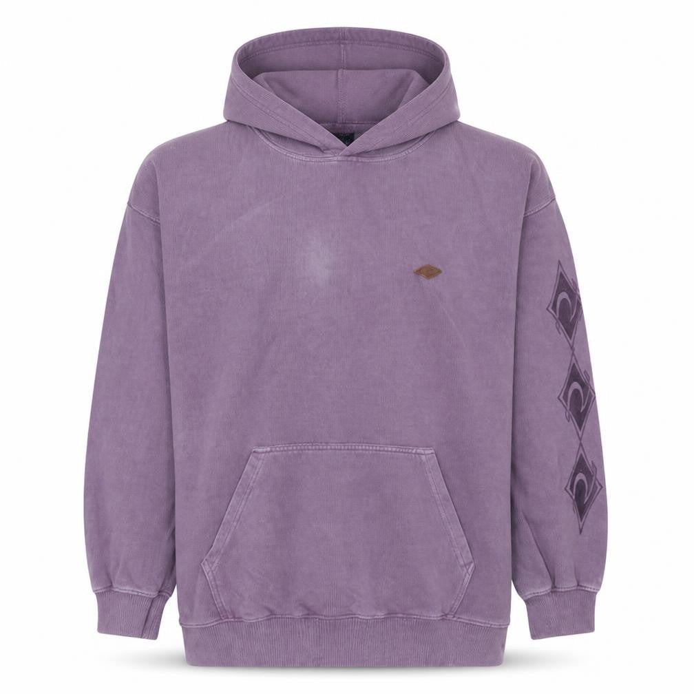 Rip Curl Men's Purple Pullover Hoodie Size M Fleece Surf Style