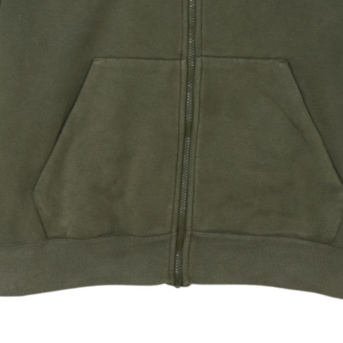 Puma Men's Green 2XL Full Zip Fleece Hoodie Sweatshirt