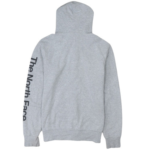 The North Face Men's Grey Full Zip Hoodie Size M Outdoor Fleece