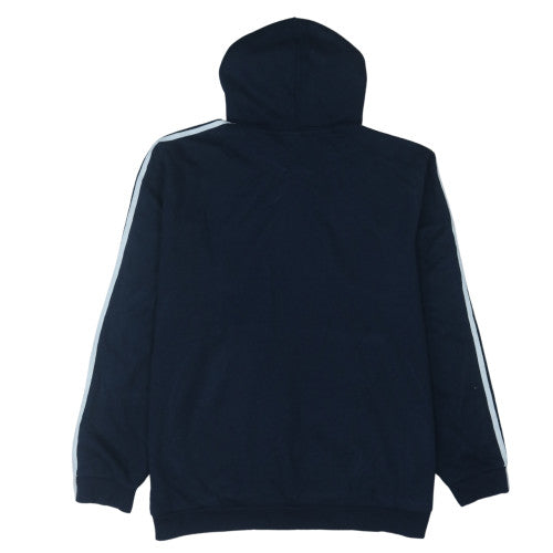 adidas Mens Black 2XL Pullover Hoodie with Logo Sports Style
