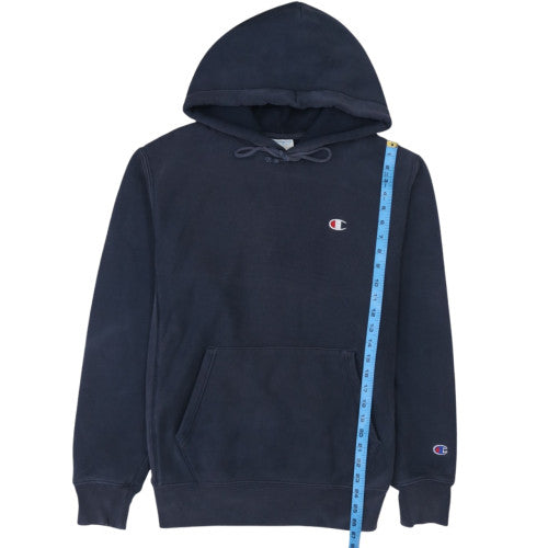Champion Men's Blue Reverse Weave Pullover Hoodie Size M
