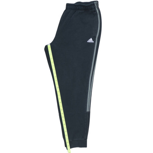Adidas Men's Black XL Jogger Sweatpants with Elastic Waist