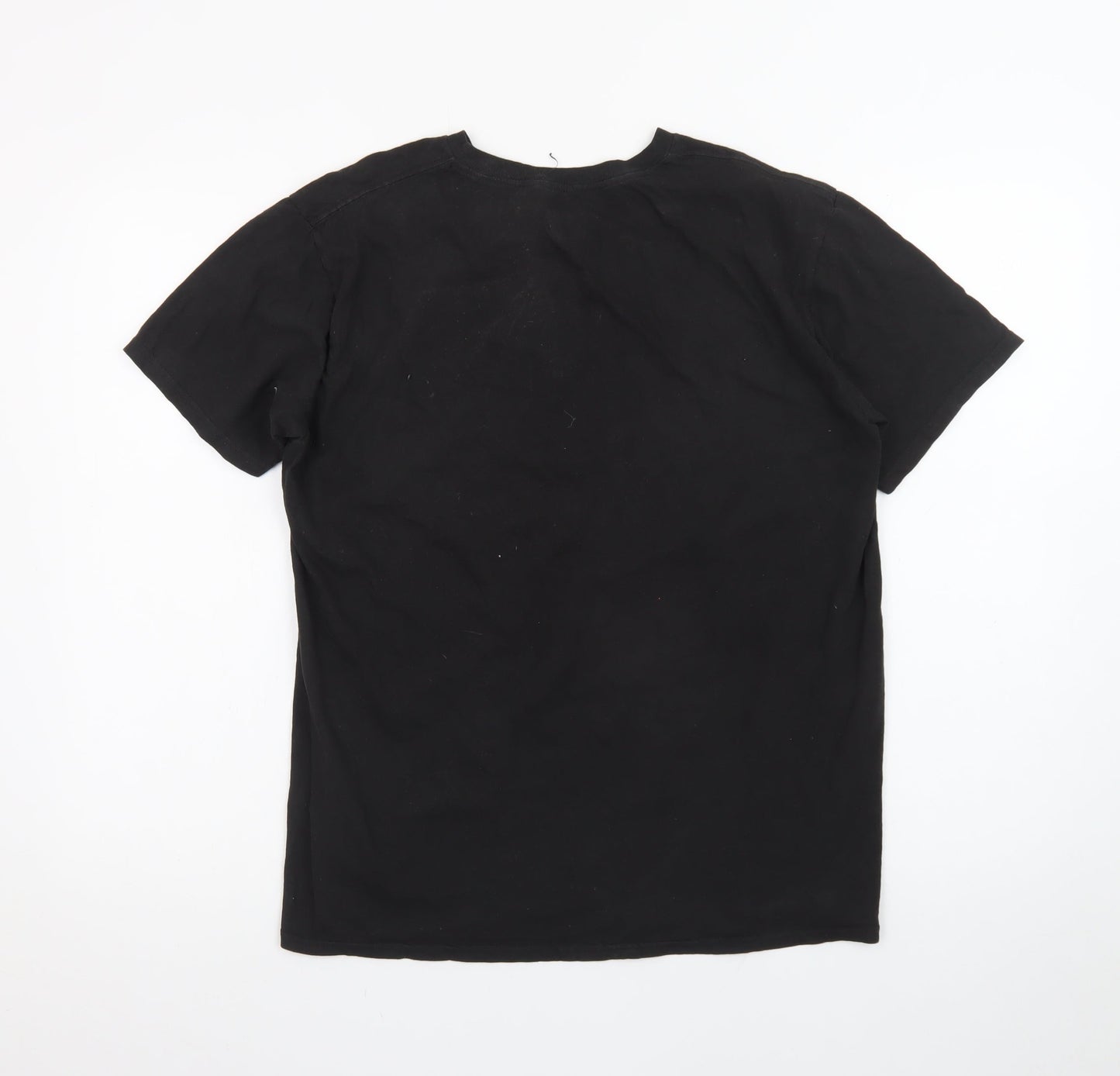 The Beatles Men's Black Abbey Road Graphic T-Shirt Size L