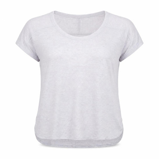 KENAR Womens Grey Basic Scoop Neck Short Sleeve T-Shirt Size M