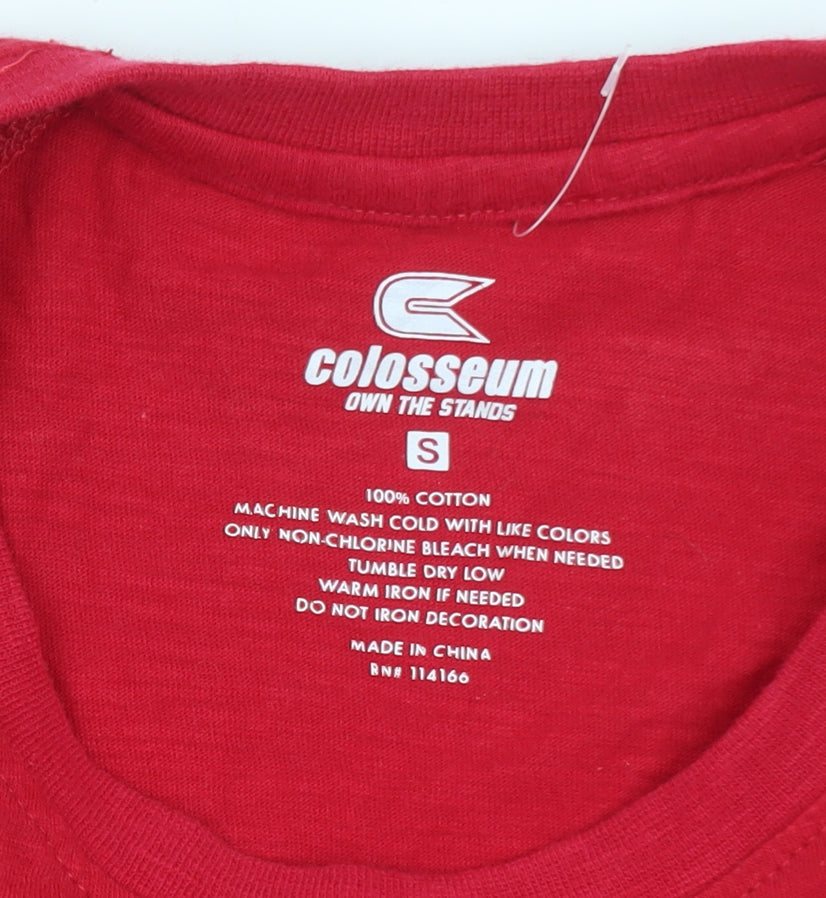 Colosseum Men's Red Central Missouri Mules Long Sleeve T-Shirt Size S