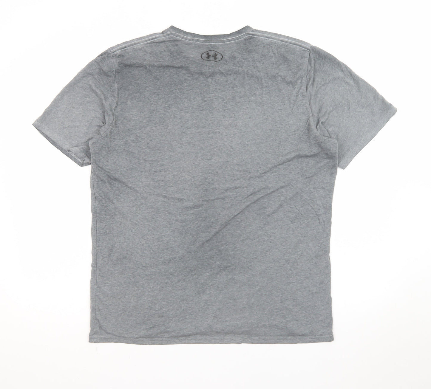 Under Armour Men's Grey Short Sleeve Crew Neck T-Shirt Size M