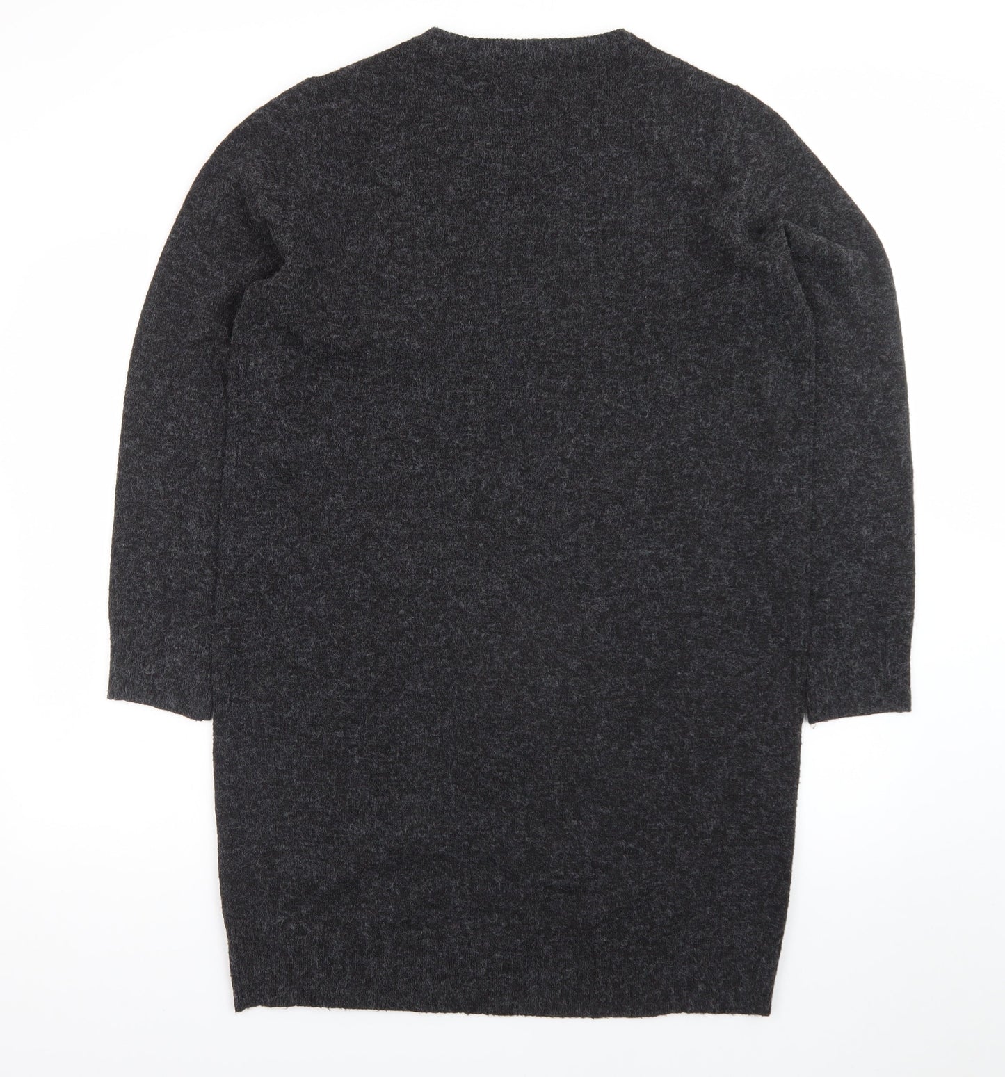 Vero Moda Women’s Grey Knit Jumper Dress XL Long Sleeve Casual