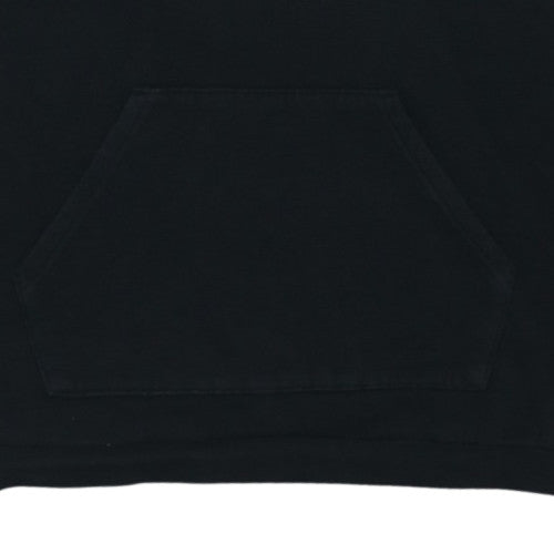 Adidas Men's Black Pullover Logo Hoodie M Fleece Sportswear