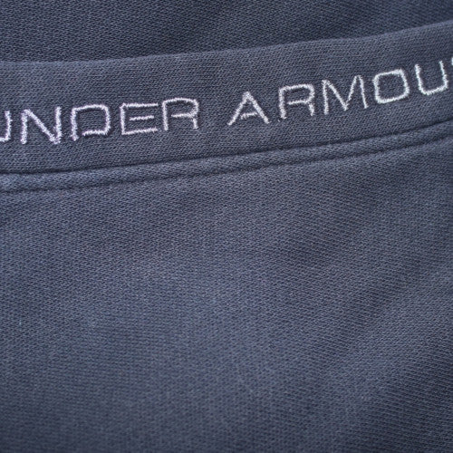 Under Armour Mens Black Full Zip Hoodie Size L Fleece Sweatshirt