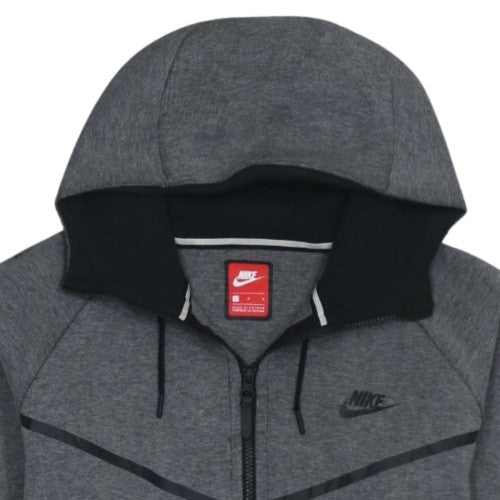Nike Men’s Grey Full Zip Hoodie Jacket L Sportswear