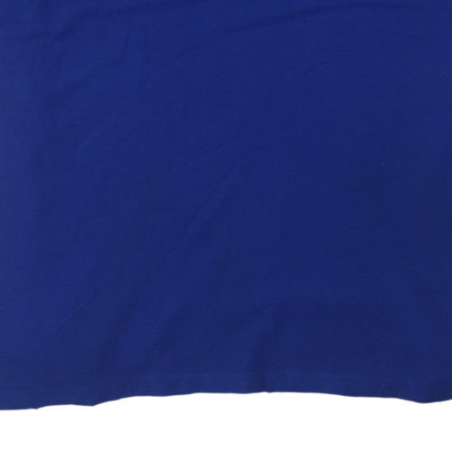 Chaps Men's Blue 3XB Cotton Short Sleeve Polo Shirt
