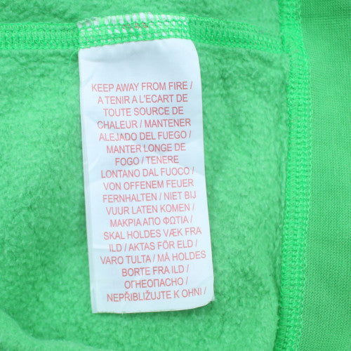 Nike Boys Green XL Pullover Hoodie with Logo and Kangaroo Pocket