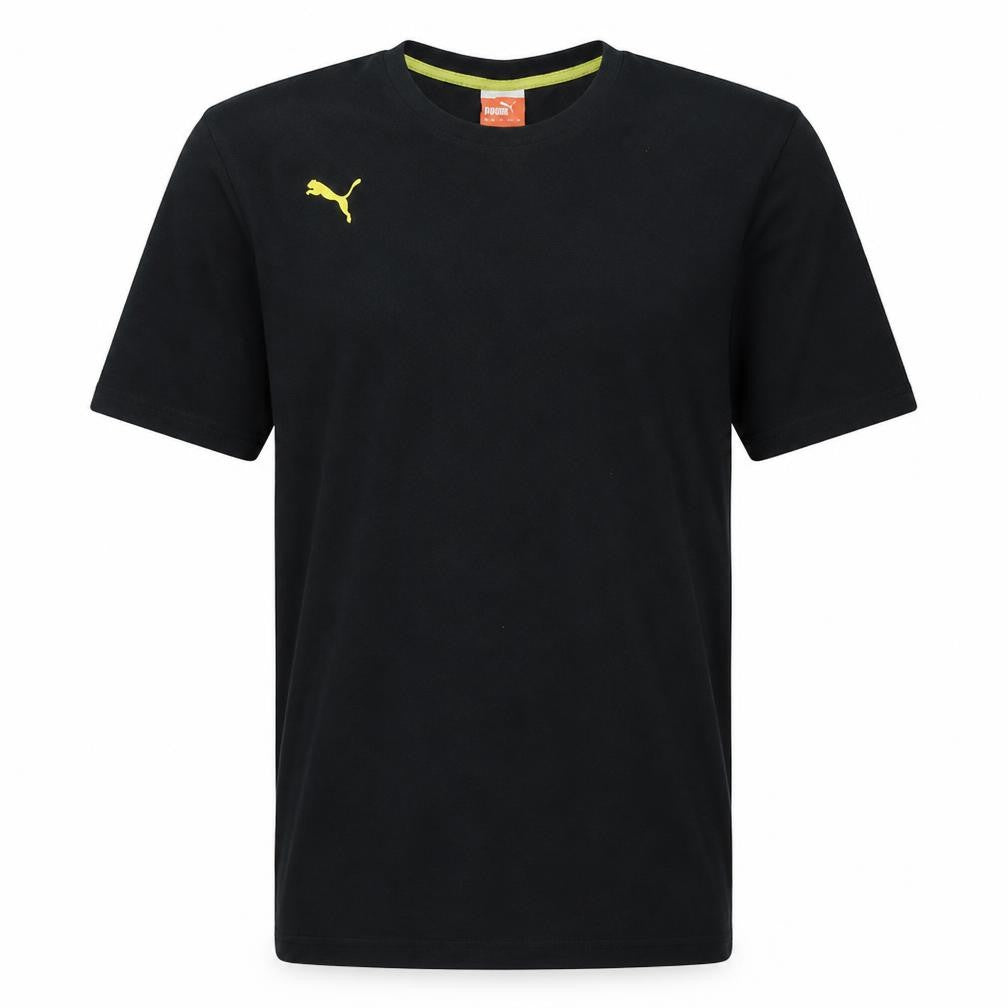 Puma Men's Black Short Sleeve Sports T-Shirt Size L