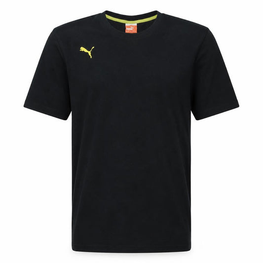 Puma Men's Black Short Sleeve Sports T-Shirt Size L