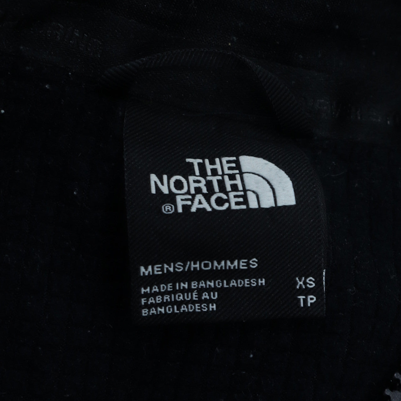 The North Face Men's Black XS Full Zip Fleece Sweatshirt