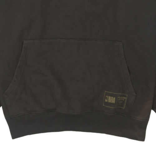 NBA Chicago Bulls Men's Brown Pullover Hoodie Size L Fleece Sweatshirt