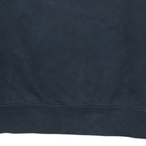 Nike Men's Black Small Pullover Crew Neck Fleece Sweatshirt