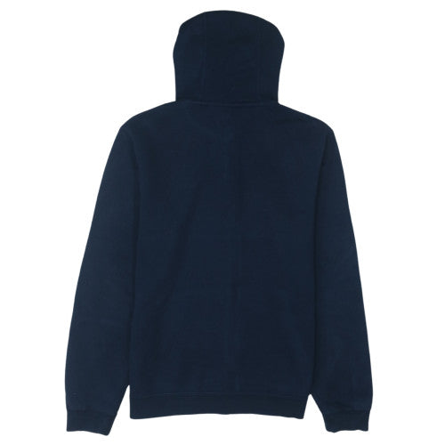 Nike Men's Navy Blue Full Zip Hoodie M Fleece Cotton Blend
