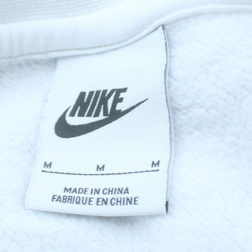 Nike Men's White Pullover Crew Neck Sweatshirt Size M