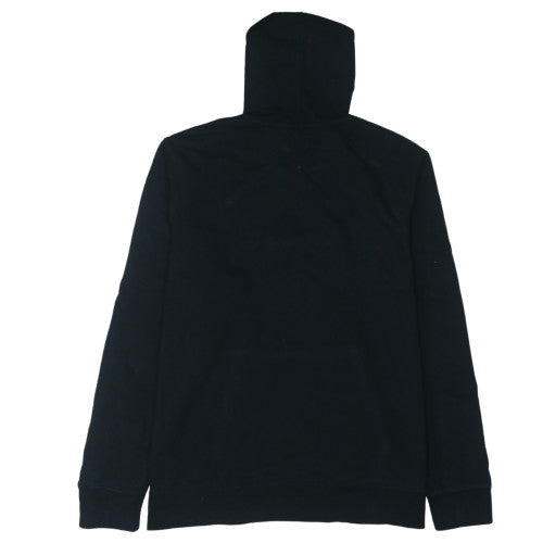 Champion Mens Black XL Pullover Hoodie Embroidered Logo Fleece
