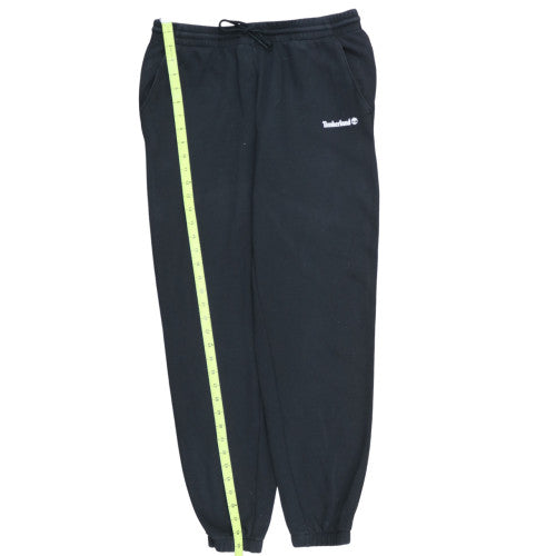 Timberland Womens Black Fleece Jogger Trousers Size L