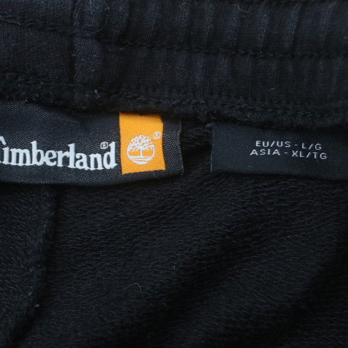 Timberland Womens Black Fleece Jogger Trousers Size L