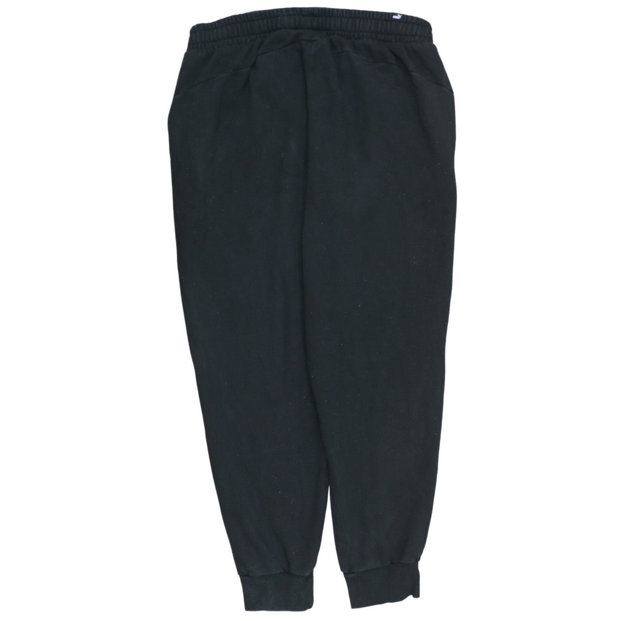 Puma Men’s Black XL Jogger Sweatpants Fleece Tapered Fit