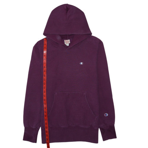 Champion Men's Purple Reverse Weave Pullover Hoodie Size L