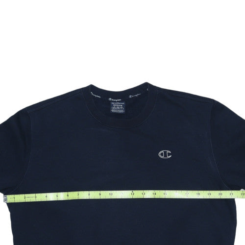Champion Men's Blue Medium Crew Neck Pullover Sweatshirt