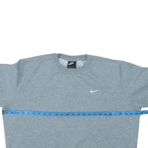 Nike Men's Grey XL Pullover Crew Neck Fleece Sweatshirt