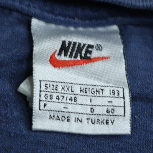 Nike Men's Blue 2XL Crew Neck Pullover Sweatshirt