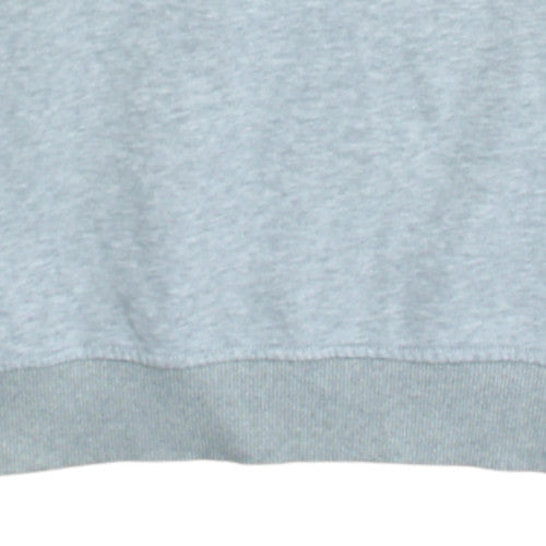 Adidas Mens Grey Crew Neck Graphic Logo Pullover Sweatshirt Size 164