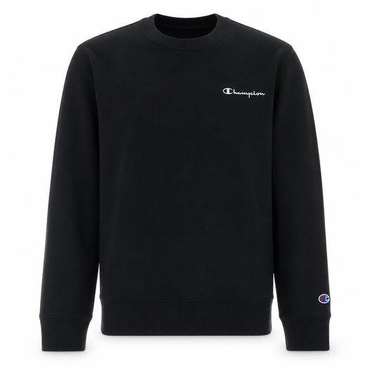 Champion Men's Black Crew Neck Pullover Sweatshirt M