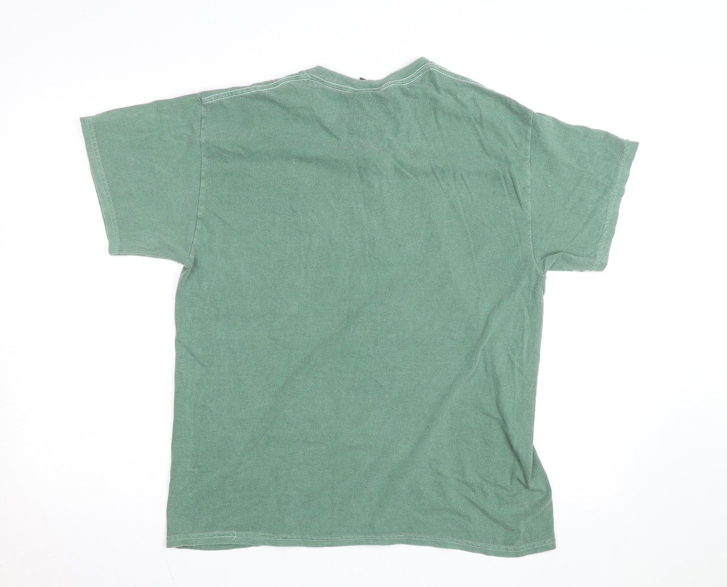 iets frans... Men's Green Crew Neck Short Sleeve T-Shirt Size M