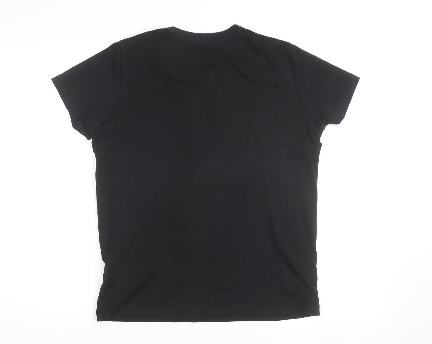 Uniqlo Men’s Black Crew Neck Cotton Short Sleeve T-Shirt M