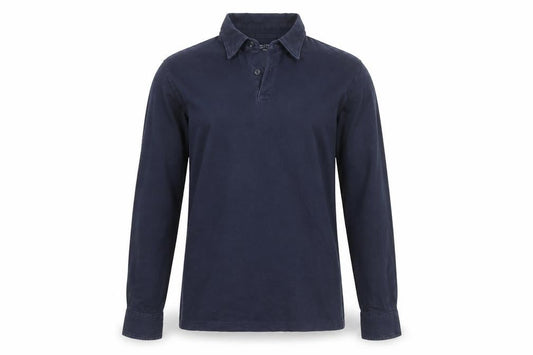 Charles Tyrwhitt Men's Blue Small Regular Fit Cotton Long Sleeve Button-Up Shirt